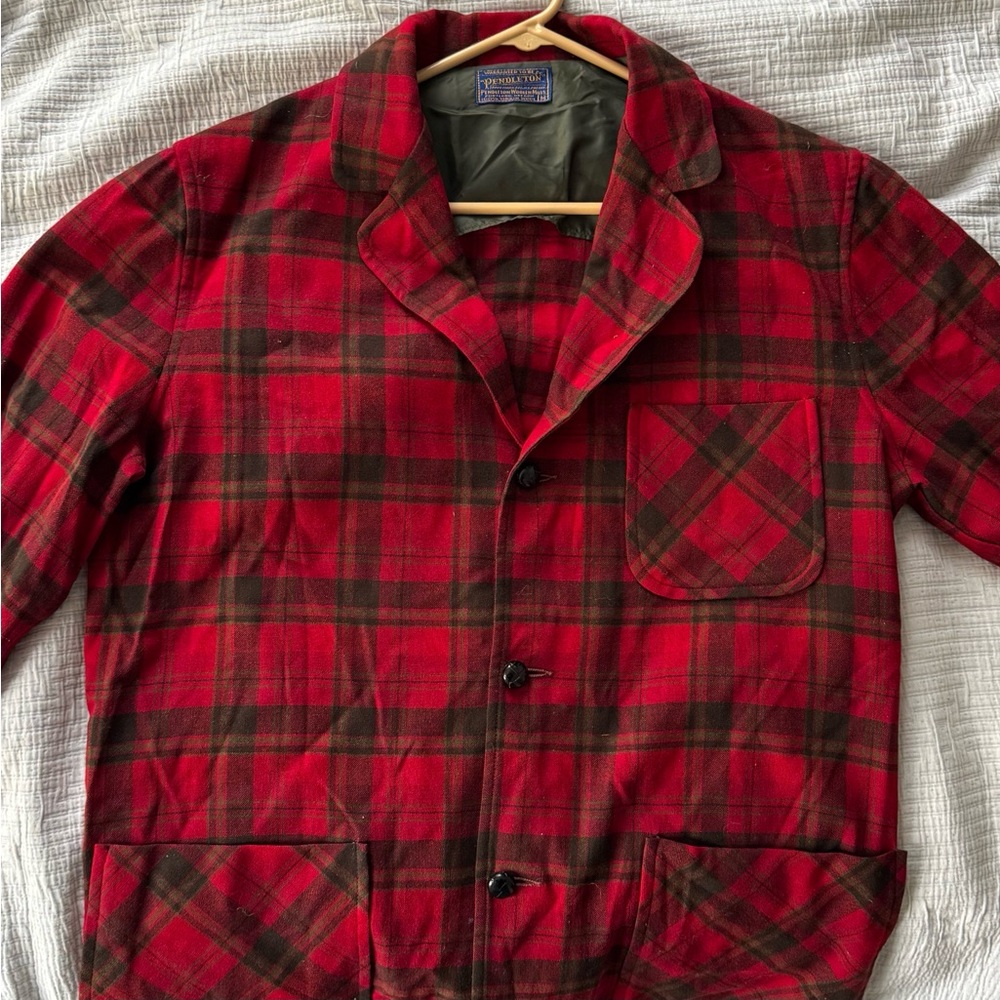 Vintage 1970s Pendleton Virgin Wool Jacket